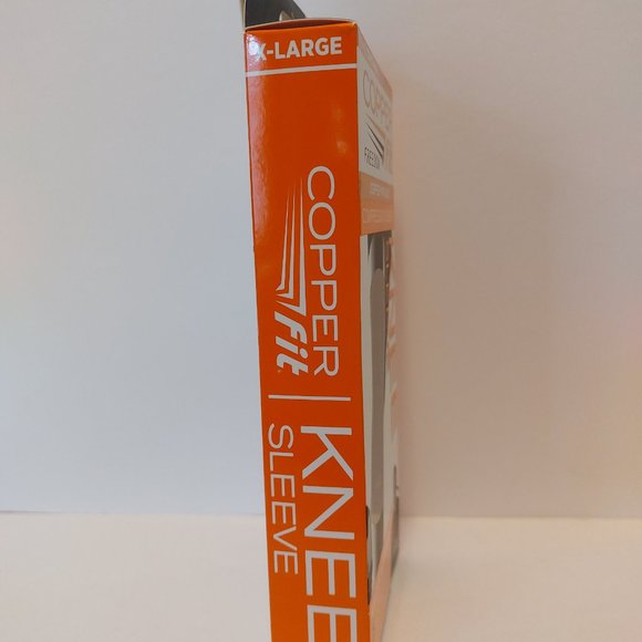 2 boxes COPPER FIT COMPRESSION KNEE SLEEVES NEW IN BOX - Picture 4 of 5